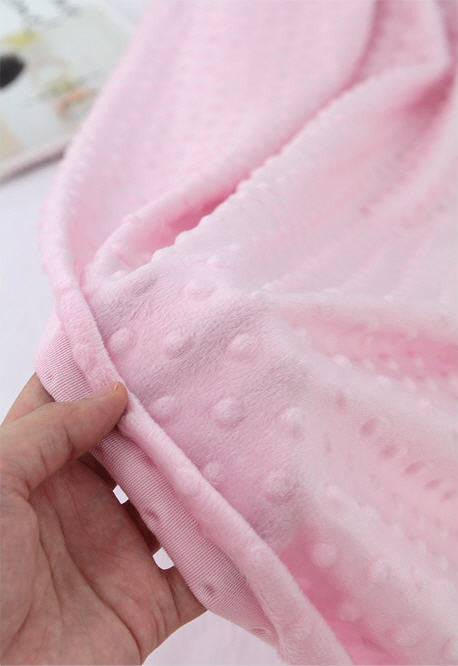 Minky Dimple Dot - Light Pink - By the Yard 43052 Melody Series