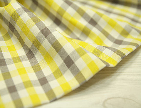 Yarn Dyed Plaid Cotton Fabric - 44" Wide - By the Yard 44494