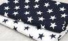 Stars Oxford Cotton Fabric - Navy and White Stars - Home Decor Fabric - By the Yard 45001 - 212 23688-2
