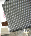 Laminated Cotton Blend 2mm Tiny Dot Series in Grey 46214
