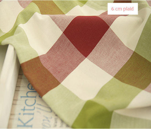 Yarn Dyed Cotton Fabric Fresh - Choose from 4 Patterns - By the Yard 46206