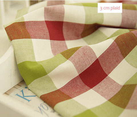 Yarn Dyed Cotton Fabric Fresh - Choose from 4 Patterns - By the Yard 46206