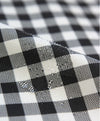 Waterproof Fabric - Polka Dot & Plaid - Black - By the Yard 47794