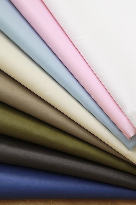 Waterproof Fabric with UV Protection - White, Light Pink, Sky, Ivory, Beige, Khaki, Deep Gray or Royal Blue  - By the Yard 48530 - 158