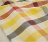 Yarn Dyed Check Cotton Fabric, Yellow Plaid Cotton Fabric, Checkered Fabric, Quality Korean Fabric - Yellow- By the Yard /59598