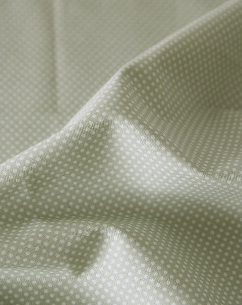 2 mm Polka Dots Cotton Fabric - Olive - By the Yard 52197