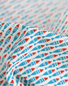 Mini Herring Cotton Fabric - Blue - By the Yard 52322