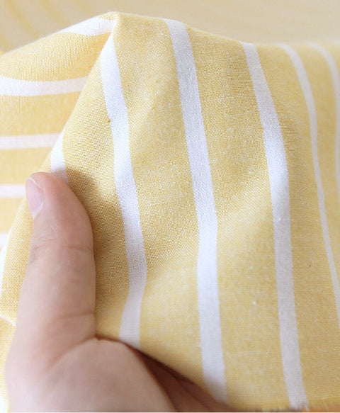 Yarn Dyed Stripe Cotton Fabric - By the Yard 48612
