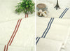 Double Stripe Pure Linen Pre-washed - Red, Navy or Navy Red - By the Yard 53185