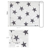 Gray Stars Oxford Cotton Fabric - By the Yard 73587