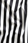 Stripe Oxford Cotton Fabric - Black and White - By the Yard 79648