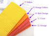 Bias Piping - Yellow, Orange Yellow, Red Orange, Coral or Orange - 15 yards - 65766