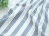 3 cm Gray Stripe Cotton Fabric - 45" Wide - By the Yard 82758