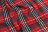 Red Green Plaid Cotton Fabric - 59" Wide - By the Yard 84174