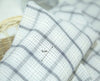 Plaid Cotton Fabric - Beige Black, Blue Navy or Solid Gray - By the Yard 72313 72188-1 25496-1
