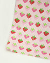 Strawberry Cotton Fabric - Digital Printing - By the Yard 85787