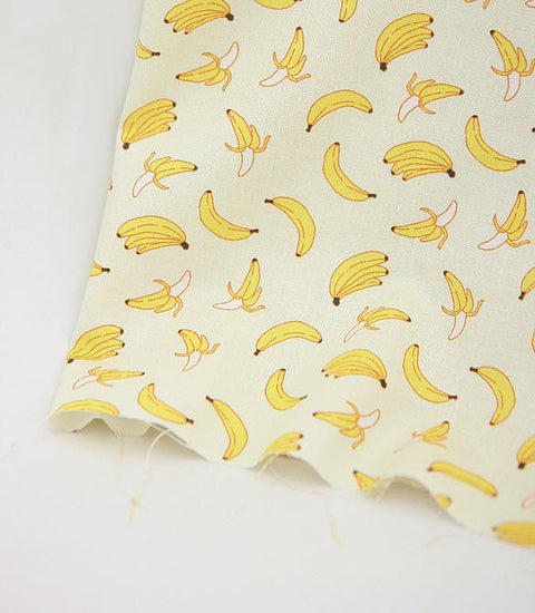 Bananas Cotton Fabric - Digital Printing - By the Yard 85777