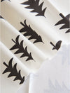 Trees Cotton Fabric, Black Trees Fabric, Oxford Cotton Fabric - By the Yard - 67981