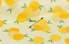 Lemons Cotton Fabric, Fruits Cotton Fabric, Yellow Lemon Fabric - Digital Printing - Fabric By the Yard 85788