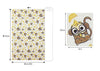 Monkeys and Bananas Cotton Fabric, Animal Cotton Fabric - Digital Printing - By the Yard 86279