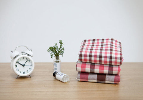 Pink Plaid Cotton Fabric - 3 Sizes - By the Yard 78461