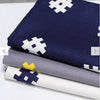 Hashtag Oxford Cotton Fabric - Navy, Gray or White - By the Yard 88688