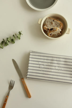 Laminated Cotton Fabric - Modern Lines - By the Yard /84969