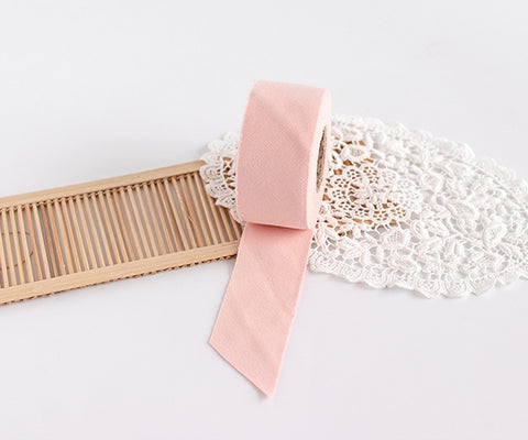 Organic Cotton Knit Bias 4 cm Wide, 8 Colors, 7 Yards, Quality Korean Fabric, By the Roll /56106 - 65