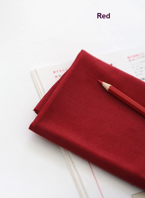 Pinwale Cotton Corduroy - Pink, Indi Pink, Red, Wine, Plum, Purple - Fine Wale Corduroy, Quality Korean Fabric By the Yard /80358